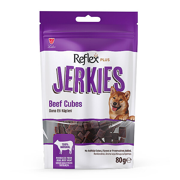 Reflex Biftekli Küp Köpek Ödül Maması 80 g - 1