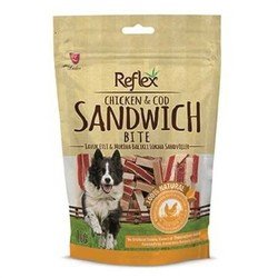 Reflex Bite Tavuk ve Morina Balıklı Sandviç Sticks Köpek Ödülü 80 Gr