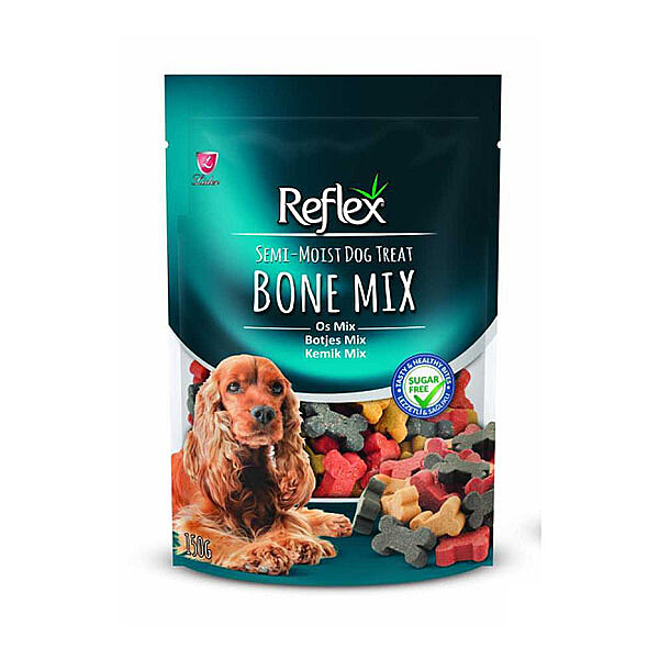 Reflex Bone Mix Kemik Şekilli Yarı Yumuşak Köpek Ödül Maması 150 g