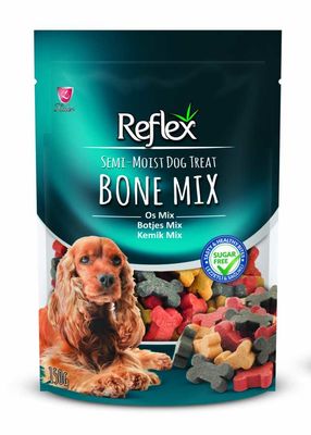 Reflex Bone Mix Yarı Yumuşak Köpek Ödül Maması 150 Gr - 1