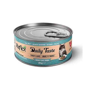 Reflex Daily Taste Hindi Etli ve Ördekli Kedi Konservesi 85 gr