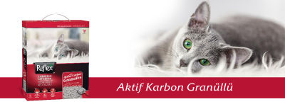 Reflex Aktif Karbon Granüllü Topaklanan Kedi Kumu 6 L - 2