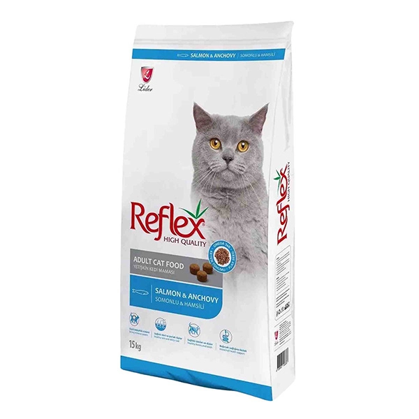 Reflex Hamsili Yetişkin Kedi Maması 15 KG - 1