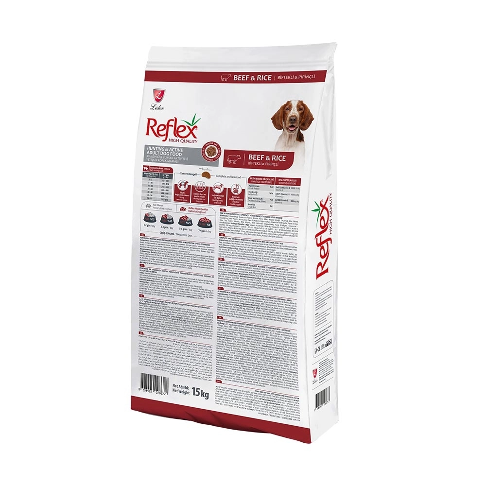 Reflex High Energy Biftekli Yetişkin Köpek Maması 15 Kg - 3
