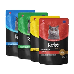 Reflex Karışık Soslu Kedi Yaş Maması Kedi Pouch 85 Gr X 24 Adet - 3
