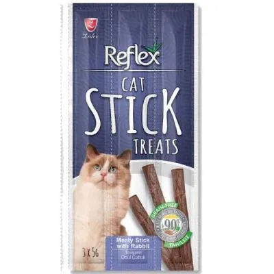 Reflex Kediler İçin Tavşanlı Kedi Ödülü 5 GR * 3 Parça - 1