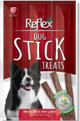 Reflex Kuzu Etli Köpek Ödül Çubugu 11x3 GR - 1