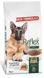 Reflex Kuzulu Etli ve Sebzeli Köpek Maması 15 KG