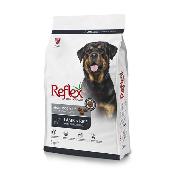 Reflex Kuzulu Pirinçli Köpek Maması 3 KG - 1
