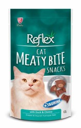 Reflex Meaty Bite Kediler İçin Hindi ve Ciğerli Etli Parçacıklar 40 gr