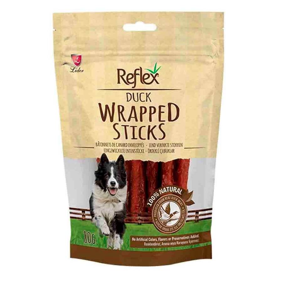 Reflex Ördek Sargılı Köpek Ödül Çubuğu 80 g - 1