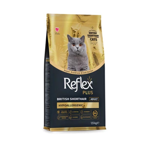 Reflex Plus Hipoalerjenik British Shorthair Yetişkin Kedi Maması 1,5 kg - 2