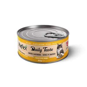 Reflex Daily Taste Tavuklu ve Mantarlı Kedi Konservesi 85 gr