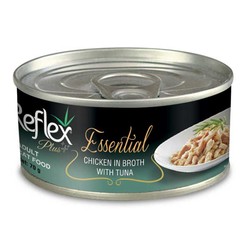 Reflex Plus Essential Tavuklu ve Ton Balıklı Yetişkin Kedi Yaş Maması 70 g - 1
