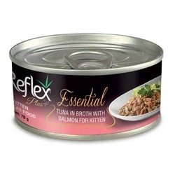 Reflex Plus Essential Ton Balıklı ve Somonlu Yavru Kedi Konservesi 70gr