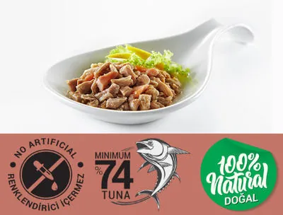 Reflex Plus Essential Ton Balıklı ve Somonlu Yavru Kedi Konservesi 70gr - 2