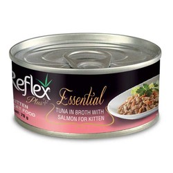 Reflex Plus Essential Ton Balıklı ve Somonlu Yavru Kedi Yaş Maması 70gr