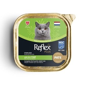 Reflex Plus Ezme Morina Balıklı Kısırlaştırılmış Kedi Konservesi 85gr
