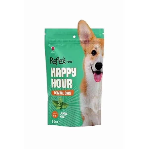 Reflex Plus Happy Hour Ağız ve Diş Sağlığı İçin Köpek Ödül Maması 60 gr - 1