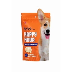 Reflex Plus Happy Hour Sağlıklı ve Parlak Tüyler İçin Destekleyici Köpek Ödül Maması 60 gr - 2