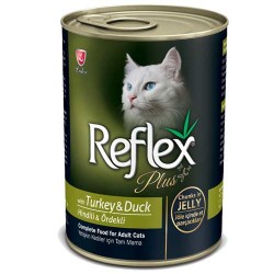 Reflex Plus Hindi ve Ördekli Kedi Yaş Maması 400 GR