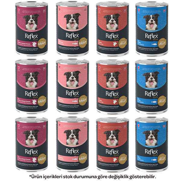 Reflex Plus Köpek Maması Karışık 400 Gr x 12 Adet - 1