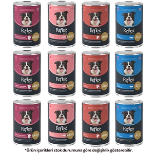 Reflex Plus Köpek Maması Karışık 400 Gr x 12 Adet