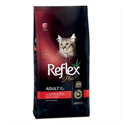 Reflex Plus Kuzu Etli Kedi Maması 15 KG - 1