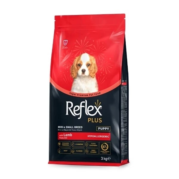 Reflex Plus Kuzu Etli Mini ve Küçük Irk Yavru Köpek Maması 3 Kg - 2