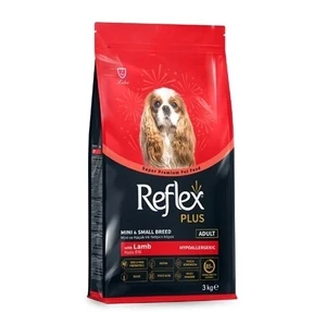 Reflex Plus Kuzu Etli Mini ve Küçük Irk Yetişkin Köpek Maması 3 Kg - 1
