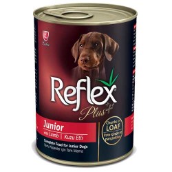 Reflex Plus Kuzulu Yavru Köpek Yaş Maması 400 GR