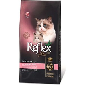 Reflex Plus Kuzu Etli ve Pirinçli Anne ve Yavru Kedi Maması 1,5 kg
