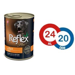 Reflex Plus Ördekli Köpek Yaş Maması 400 GR* 24 ADET
