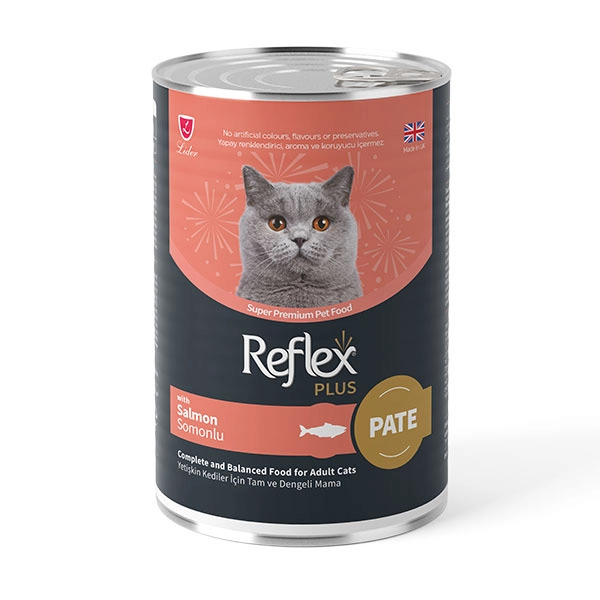 Reflex Plus pate içinde et parçacıklı Kedi Maması Karışık 395 Gr x 12 Adet - 5