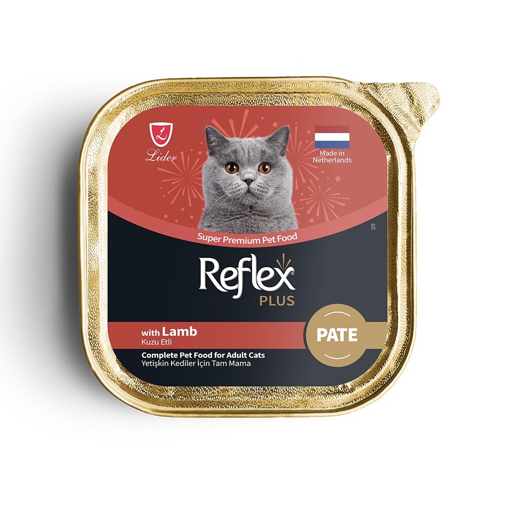 Reflex Plus Kuzulu Ezme Yetişkin Kedi Yaş Maması 85 g - 1