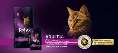 Reflex Plus Renkli Taneli Gourmet Kedi Maması 15 KG - 3