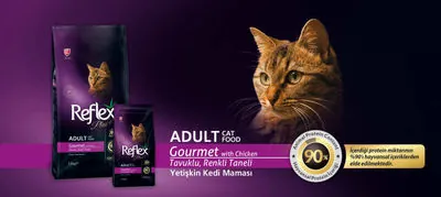 Reflex Plus Renkli Taneli Gourmet Kedi Maması 1.5 kg - 3