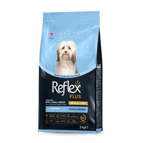 Reflex Plus Skin&Coat Somonlu Mini ve Küçük Irk Yetişkin Köpek Maması 3 Kg - 2