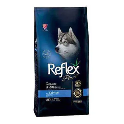 Reflex Plus Somon Balıklı Köpek Maması 15 KG - 1