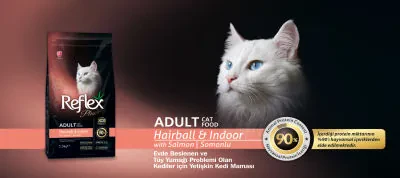 Reflex Plus Somonlu Hairball Kedi Maması 1.5 KG - 3