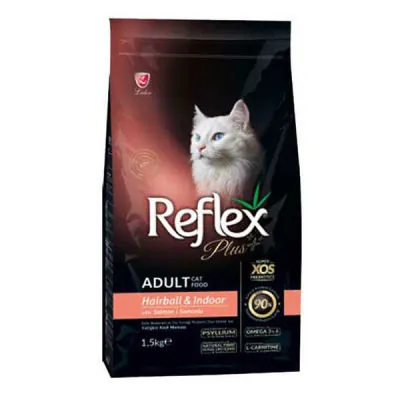 Reflex Plus Somonlu Hairball Kedi Maması 1.5 KG - 1