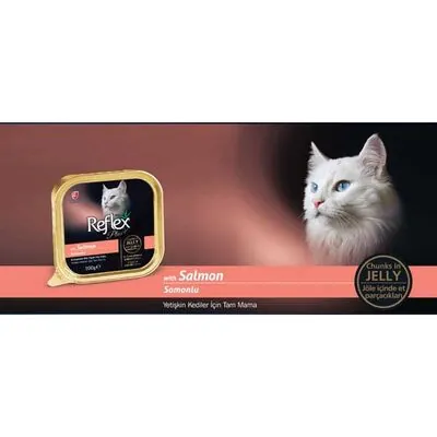 Reflex Plus Somonlu Jöle Parça Etli Kedi Konservesi 100 GR - 2