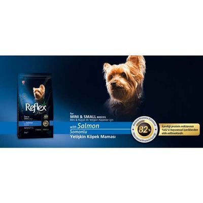 Reflex Plus Somonlu Küçük Irk Köpek Maması 3 KG - 2