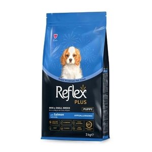 Reflex Plus Somonlu Mini ve Küçük Irk Yavru Köpek Maması 3 Kg