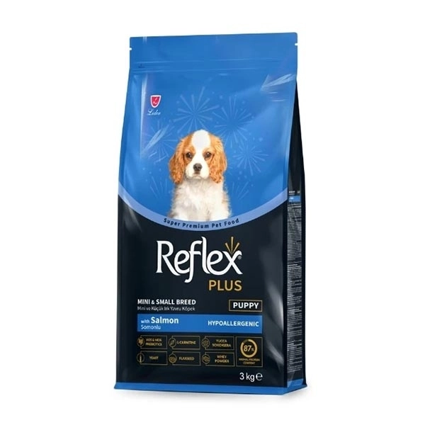 Reflex Plus Somonlu Mini ve Küçük Irk Yavru Köpek Maması 3 Kg - 2