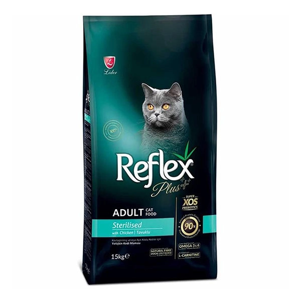 Reflex Plus Tavuklu Kısırlaştırılmış Kedi Maması 15 KG - 1