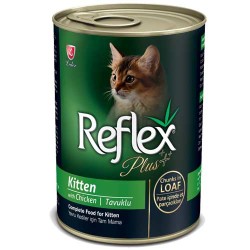 Reflex Plus Tavuklu Yavru Kedi Yaş Maması 400 GR