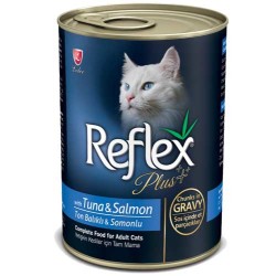 Reflex Plus Tuna ve Somonlu Kedi Yaş Maması 400 GR
