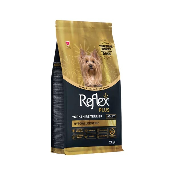 Reflex Plus Hipoalerjenik Yorkshire Terrier Yetişkin Köpek Maması 2 kg - 1