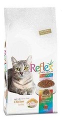 Reflex Renkli Taneli Tavuklu Kuru Kedi Maması 1,5 KG